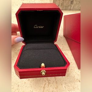 Authentic Cartier ring box